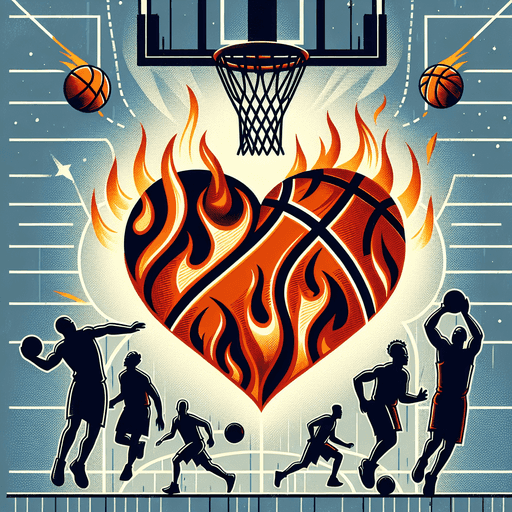 Hearts on Fire: Inspiring Basketball Stories that Celebrate the Love for the Game